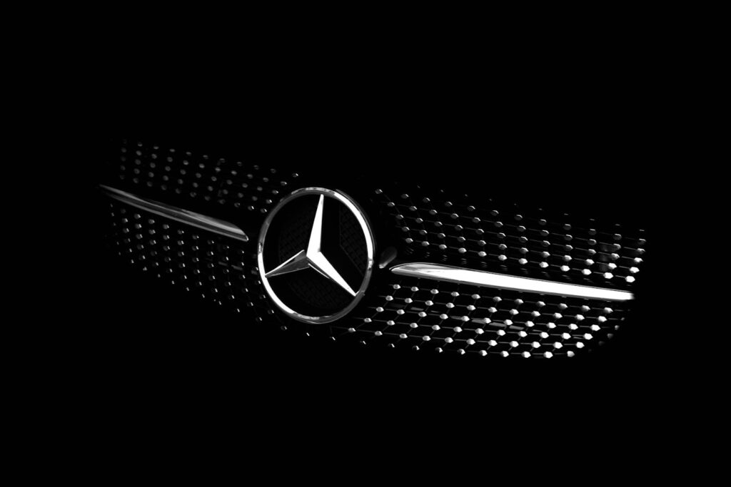 Mercedes-Benz grill